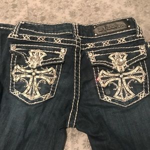 LA Idol embellished Jeans